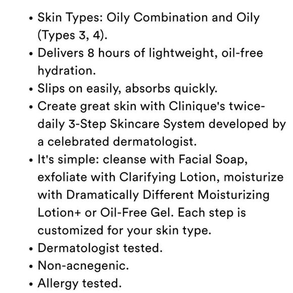 SET OF 2- Clinique Dramatically Different Moisturizing Gels - Picture 6 of 12